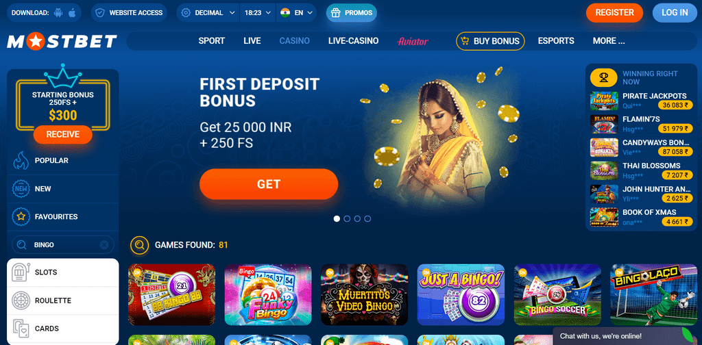 Mostbet - Site Oficial de Cassino Online e Apostas Esportivas